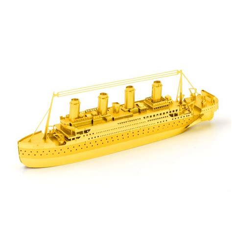 mo hinh kim loai tau titanic lap rap don gian mo hinh liti