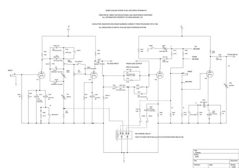 Decoding The Mesa Boogie Mark Schematic Unraveling The Secrets Of