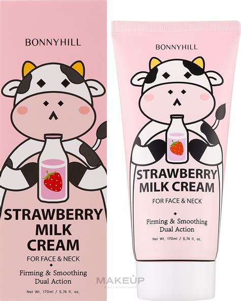 Bonnyhill Strawberry Milk Cream Крем для лица и шеи с экстрактом