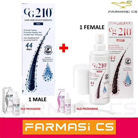 Promo Cg210 Hair And Scalp Essence Female Exp 11 2025 Male 80ml Exp 05