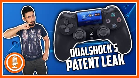 Dualshock 5 Design Leaked Sony Ps5 Controller Patent Youtube