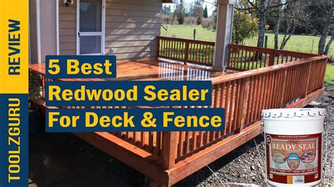 Best Redwood Sealer For Deck And Fence In 2024 Youtube