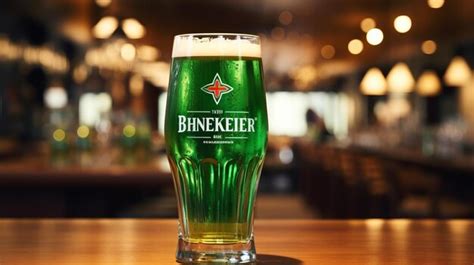 Heineken The Iconic Dutch Lager with the Celebrated Green Bottle and Red Star | Premium AI ...