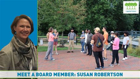 Meet A Board Member: Susan Robertson - Capital Trees