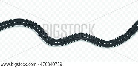 Top View On Road Map Vector Photo Free Trial Bigstock