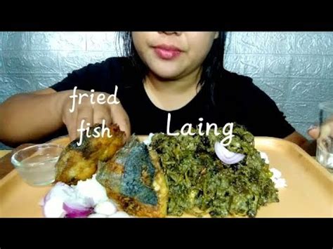 Fried Fish At Laing Filipino Food Mukbang Youtube