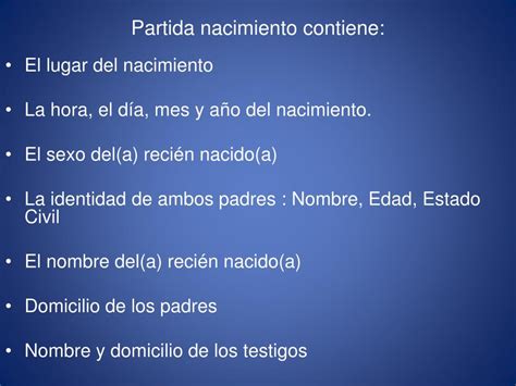 Ppt Certificado De Nacimiento Ev 25 Powerpoint Presentation Free