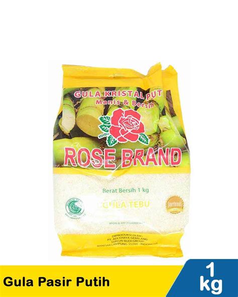 Gula Pasir Kristal Rose Brand Kg Lazada Indonesia