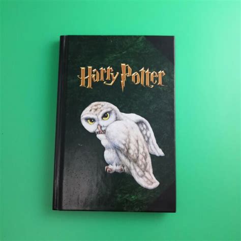 Harry Potter Hedwig The Owl Journal Hardcover Ebay