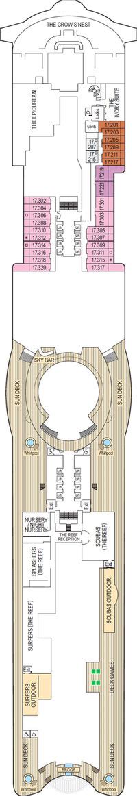 Iona Deck Plans Pando Cruises Iona Cruises Travelage West