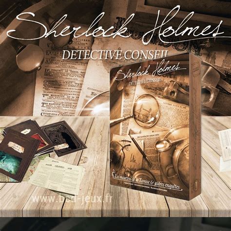 Sherlock Holmes D Tective Conseil Meurtres De La Tamise Achat