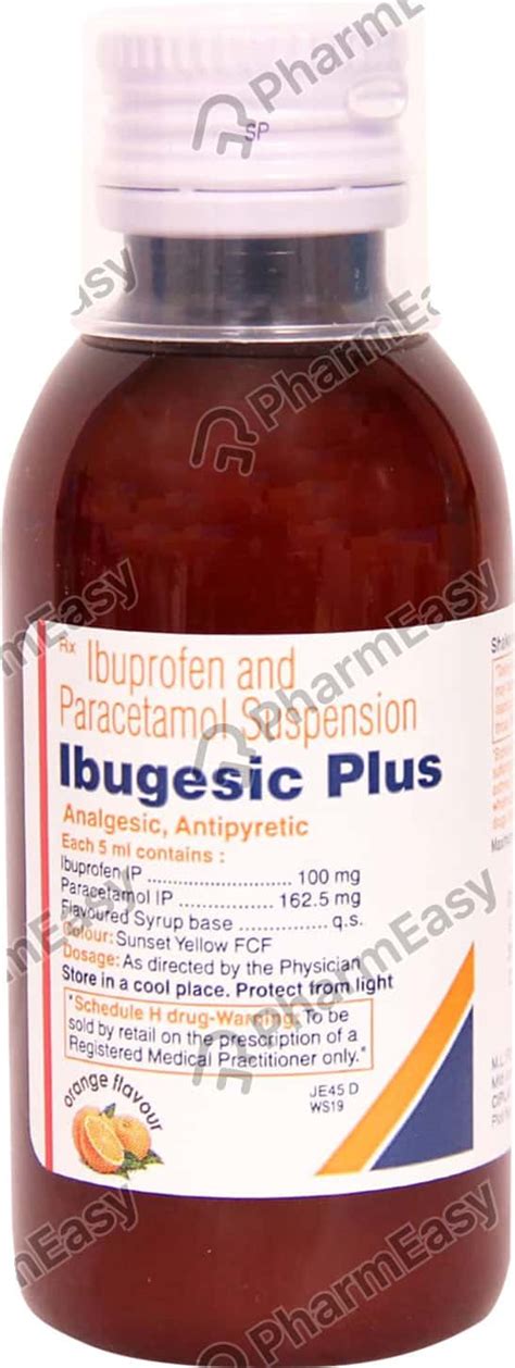 Ibugesic Plus Suspension 60ml Uses Side Effects Price Dosage