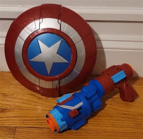 Marvel Avengers Infinity War Movie Nerf Captain America Assembler Gear