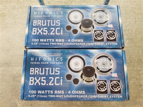 Hifonics Brutus 2 Sety Komp Repro Power From The Gods Zlaté