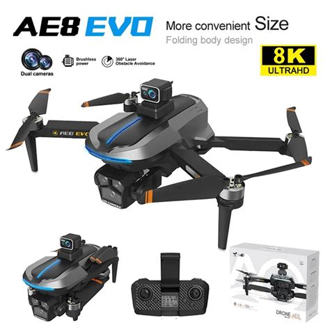 For Xiaomi Ae8 Evo Drone 5g Professional Obstacle Avoidance 8k Hd Dual