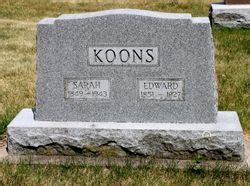 Sarah Koons Memorial Find A Grave