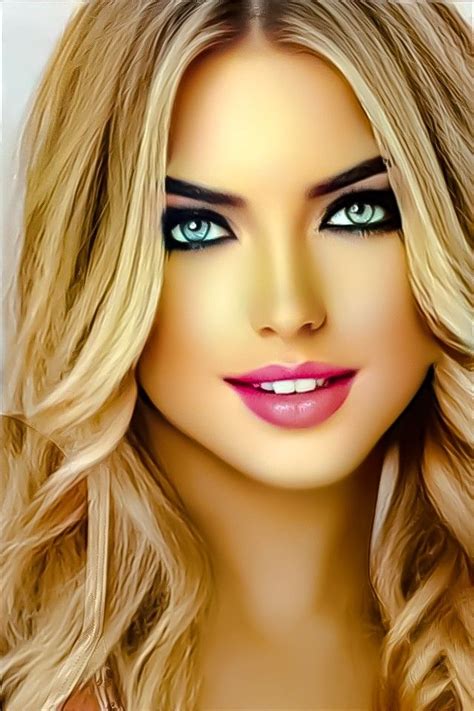 Pin By Virginia Pena On Hair And Beauty Beautiful Girl Face Beautiful Blonde Beautiful Face