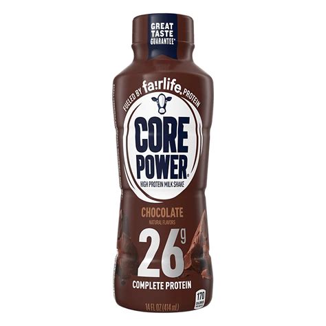 Core Power Chocolate 26 Grams Complete Protein Milk Shake Shop Diet And Fitness At H E B