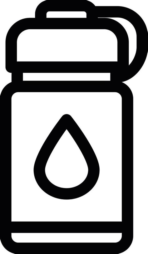 Water Bottles Line Icon 14715483 Vector Art At Vecteezy