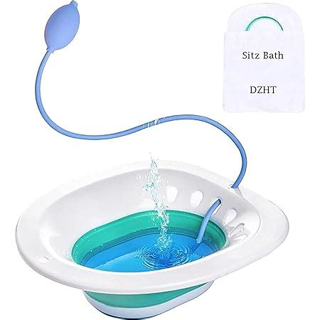 Amazon Sitz Bath For Hemorrhoids Soak And Postpartum Care Toilet