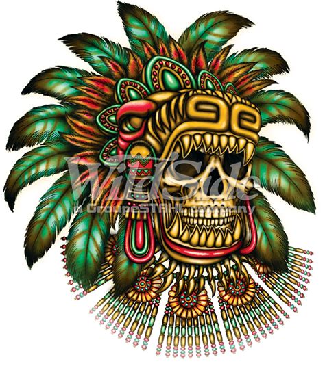 Aztec Skull Warrior Clipart Full Size Clipart 1793864 Pinclipart