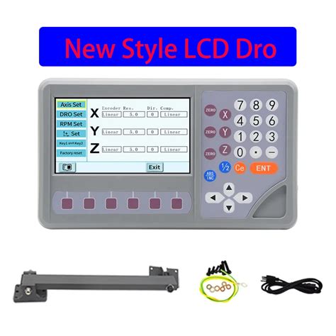 DITRON 7 Inch Large LCD Multi Function Dro 3 Axis 2 Axis Digital