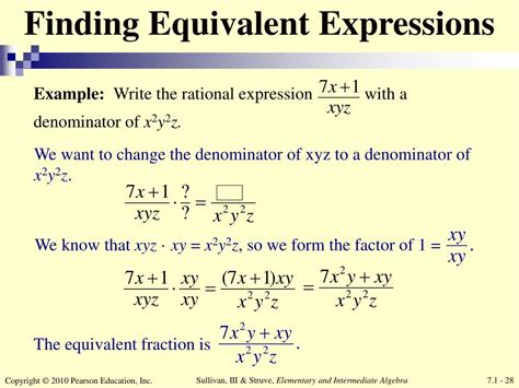 Equivalent Expressions Showcaseulsd