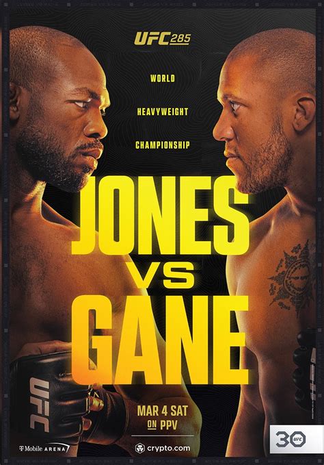 Ufc 285 Jones Vs Gane Ufc Fans