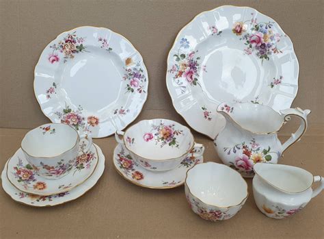 Royal Crown Derby Bone China Dinner and Tea Items Posies - Etsy UK