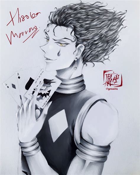 Hisoka fanart by me (insta & twitter-@ytxartz) : HunterXHunter