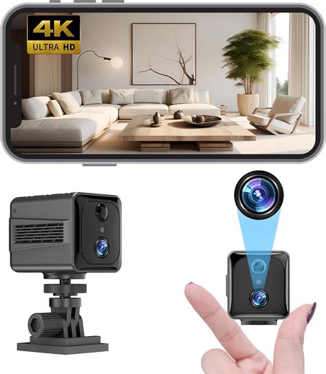 Bzzcam 4k Wifi Spy Camera Wireless Hidden Small Home