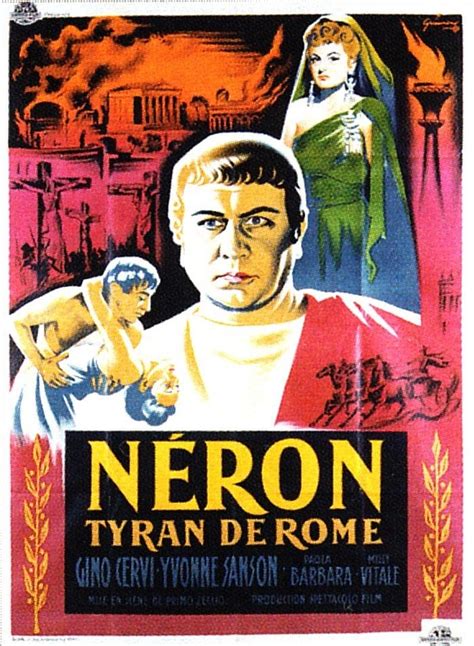 Nero And The Burning Of Rome 1953 Posters — The Movie Database Tmdb