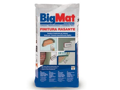 Rasante Per Intonaco Finitura Rasante BigMat Edilportale