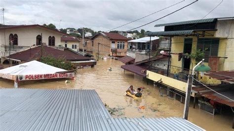 Inilah Kawasan Di Medan Dan Deliserdang Yang Diterjang Banjir Tribun