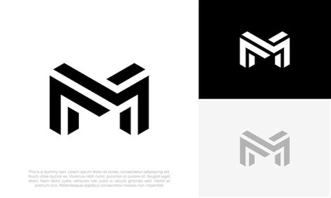 Premium Vector Initial Letter M Logo Design Vector