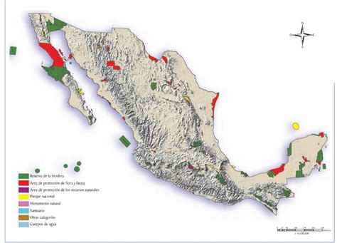 Mapa De Las Regiones Ecol Gicas En M Xico