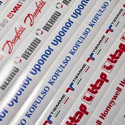 Изготовление наклеек на пленке в СПБ