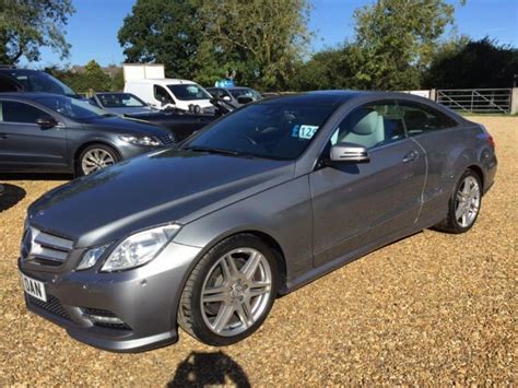 2012 Mercedes Benz E Class E220 Cdi Blueefficiency Sport 2dr Tip Auto 2