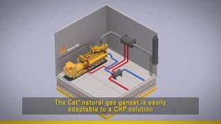 Cat G3516H Combined Heat And Power CHP Solution Butler Machinery