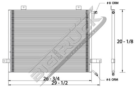 Big Truck Cooling Buy Now Freightliner Condenser