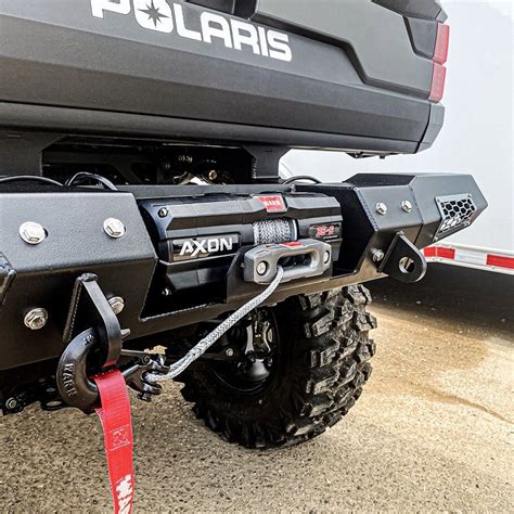 Polaris Ranger Rear Winch Bumper Elite Edition By Thumper Fab Tf010602 Xx Epr