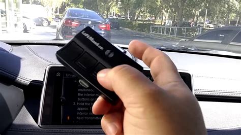 Learn How To Program The Bmw Universal Integrated Remote Control Youtube