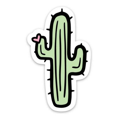 Stickers Scrapbooking Cacti Stickers Etna Pe