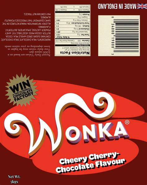 Wonka Bar Wrapper No 7 Custom By Braedimussupreme95 On Deviantart