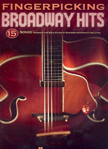 9781423416500 Fingerpicking Broadway Hits 15 Songs Arranged For Solo