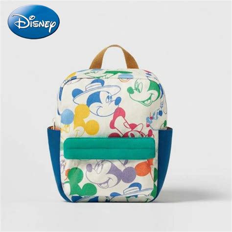 Disney Mochila Escolar Con Estampado De Mickey Mouse Para Ni Os Morral