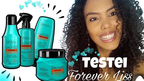 Testei A Linha Profissional Para Cachos Forever Liss J Ssica