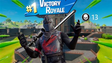 13 Kill Win Solo Fortnite Youtube