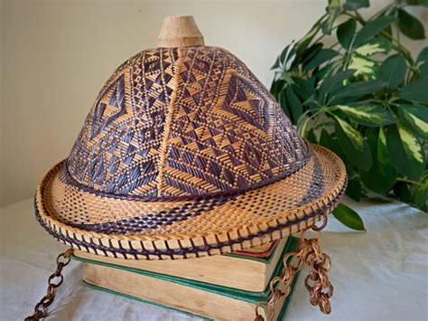 Philippines Woven Hat Salakot - Etsy