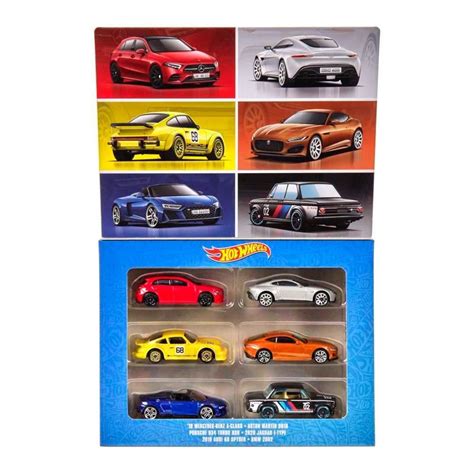 Vehículo de Colección Hot Wheels Collector Paquete de autos Europeos Car Culture Bodega